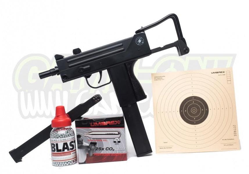 Cobray Ingram M11 Luftpistol - 4.5mm BB - PAKKESETT - Game-On.no