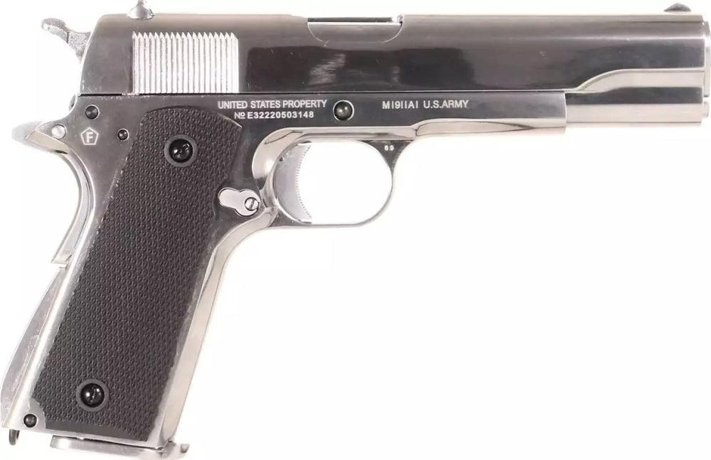 Colt 1911 A1 Co2 Airsoft Pistol - Sølv - Game-On.no