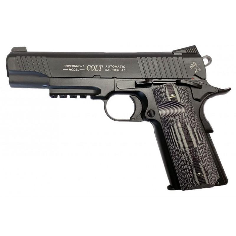 Colt 1911 Combat Unit - Co2 drevet Softgun med Blowback - Game-On.no