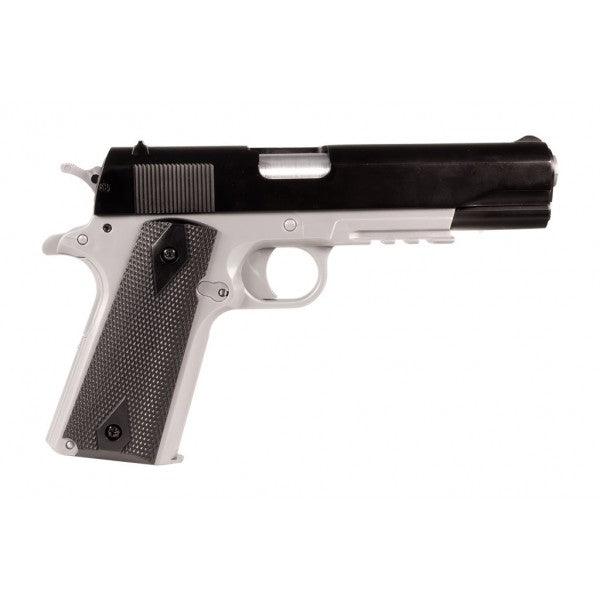 Colt 1911 HPA Fjærdrevet Softgun med Metallslide - Dual Tone - Game-On.no