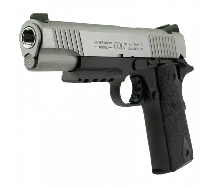 Colt 1911 Rail Gun GBB Co2 Bicolor - Airsoft - Game-On.no