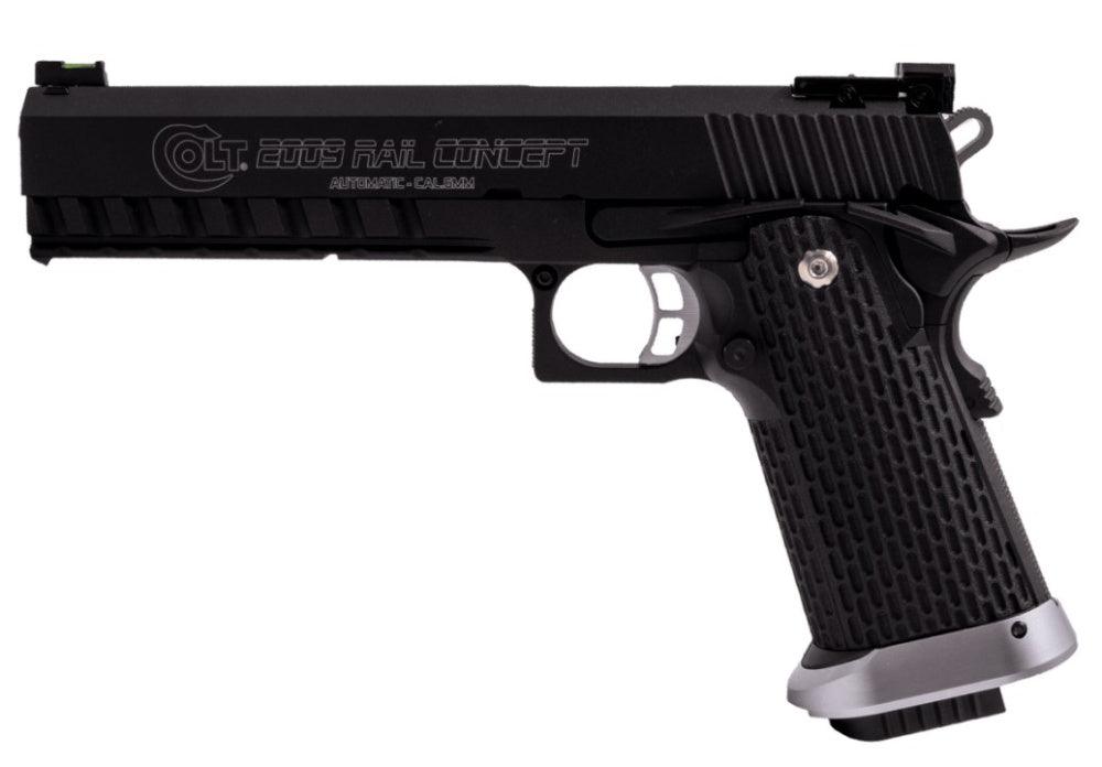 Colt 2009 Concept Co2 drevet Softgunpistol med Blowback - Svart - Game-On.no