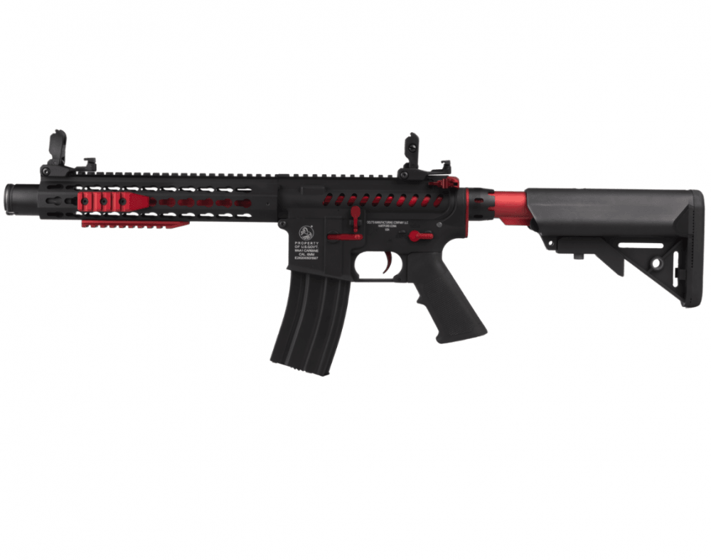 Colt - M4 Blast (Red Fox) Elektrisk Airsoftrifle med Mosfet - Fu - Game-On.no