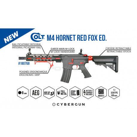 Colt - M4 Hornet (Red Fox) Elektrisk Airsoftrifle med Mosfet - F - Game-On.no