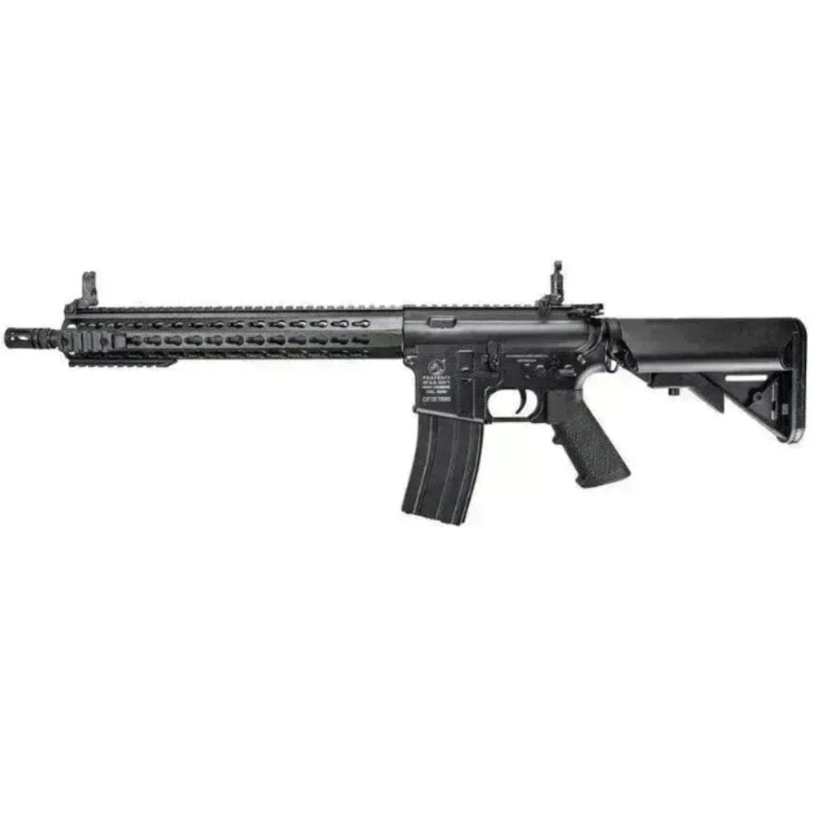 Colt M4A1 Lang Keymod Elektrisk Softgun Rifle - Svart - Pakke - Game-On.no