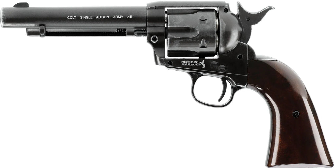 Colt Peacemaker SAA .45 - 4.5mm BB - Antique - Game-On.no