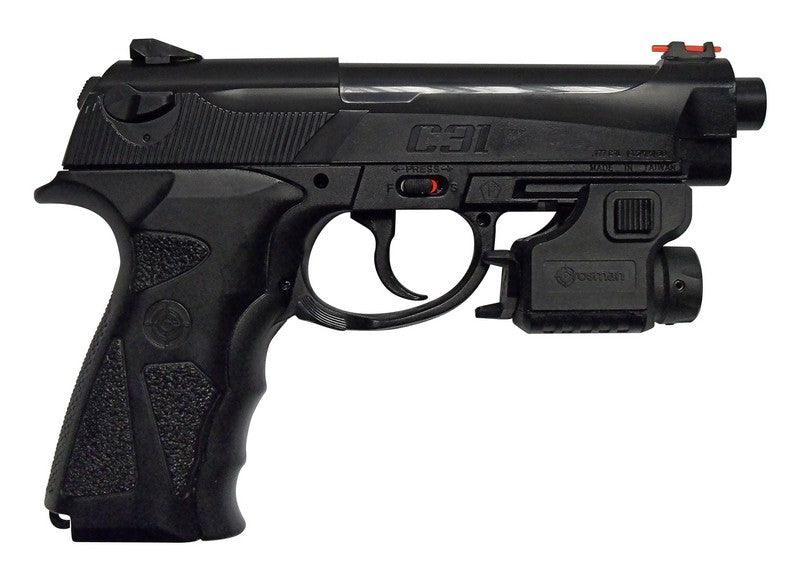 Crosman C31 - Tac31 Co2 Drevet Luftpistol med Laser - NBB - Game-On.no