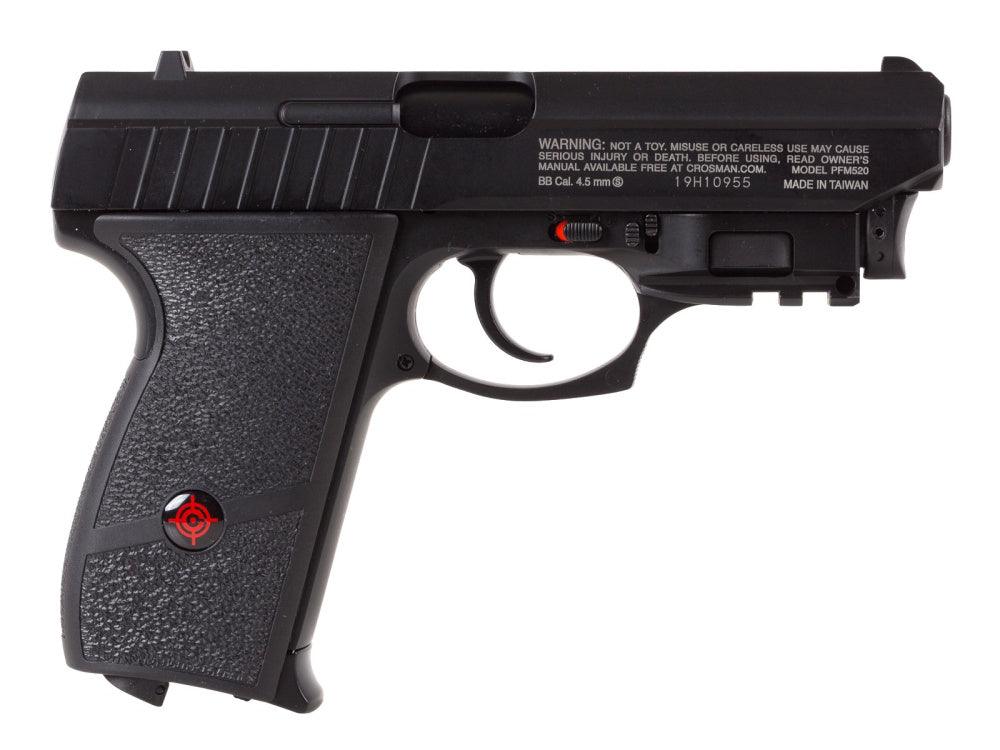 Crosman Night Stalker Co2 - Luftpistol med Blowback - Laser inkl - Game-On.no