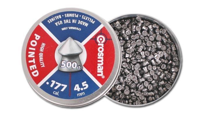 Crosman Pointed Pellets 4.5mm - 500stk - Game-On.no