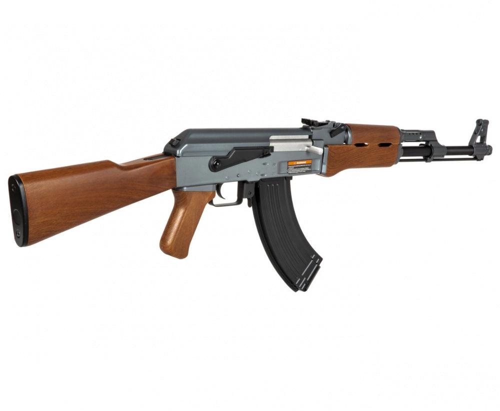 CYMA - AK47 Elektrisk Softgun Rifle - Wood - Game-On.no