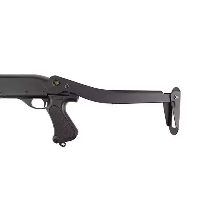 CYMA - M870 Taktisk CQB Softgun Hagle med Foldbar Kolbe - 3 Skudds Pump - Game-On.no