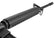 Cyma CM009 M16A3 Full Metal Elektrisk Softgun - Sort - detalj av front og frontsikte