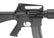 Cyma CM009 M16A3 Full Metal Elektrisk Softgun - Sort - detalj av receiver og sikte