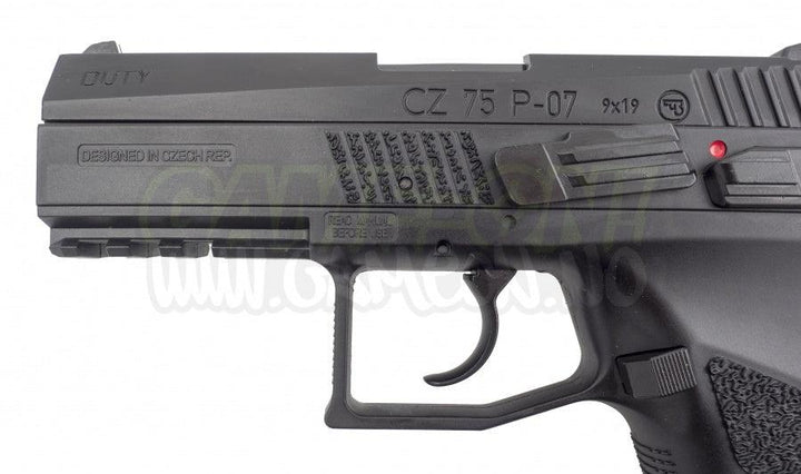 CZ 75 P-07 Duty 6 MM - Metall Slide - Game-On.no