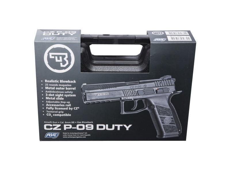 CZ P-09 Gass Softgun inkl. Koffert - GBB - Game-On.no