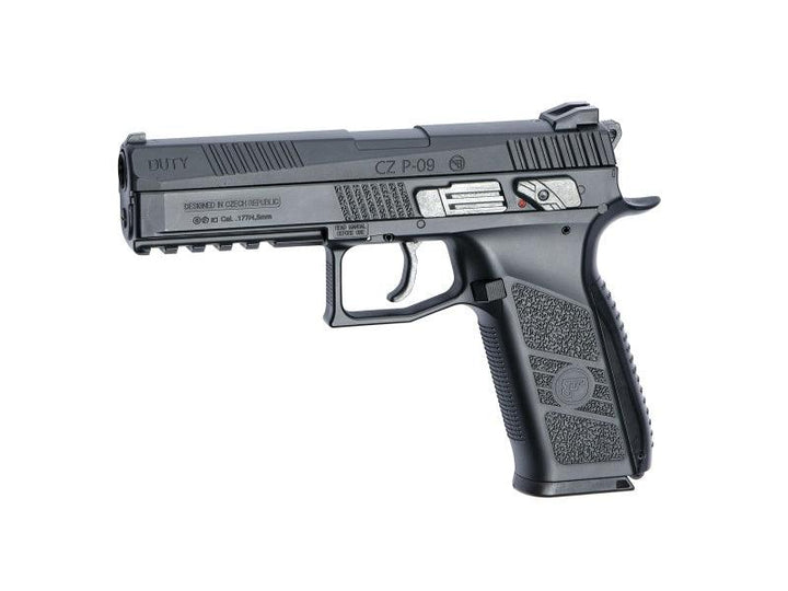 CZ P-09 Luftpistol med Blowback SORT - 4.5mm Pellets - Game-On.no