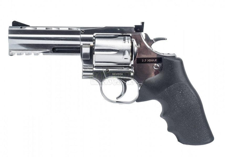 Dan Wesson 715 4inch Revolver - Sølv - 4.5mm Pellets - Game-On.no