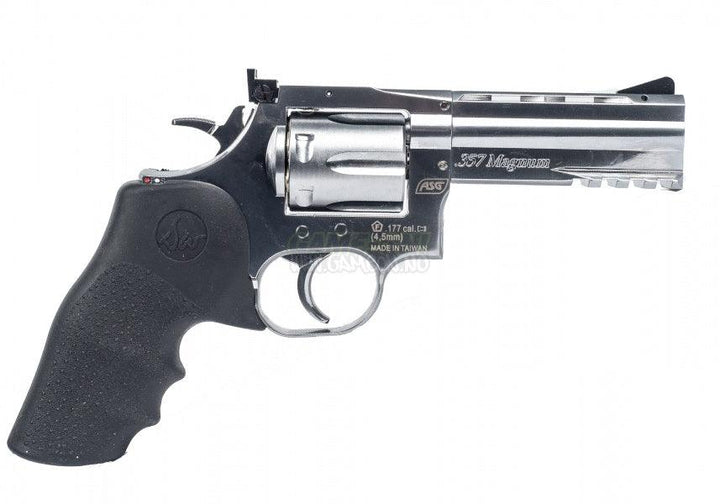 Dan Wesson 715 4inch Revolver - Sølv - 4.5mm Pellets - Game-On.no