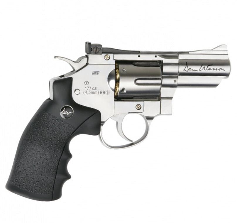 Dan Wesson Revolver 2.5 Chrome - 4.5mm BB - Game-On.no