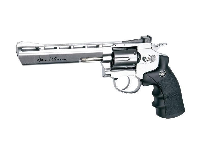 Dan Wesson Revolver 6 Chrome - 4.5mm BB - Game-On.no