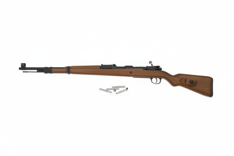 DBY - Kar98K Softgun Sniper Fjærdrevet - Faux Tre - Game-On.no