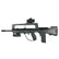 DE - Famas Springer Softgun Rifle med Tilbehør - Svart - Game-On.no
