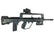 DE - Famas Springer Softgun Rifle med Tilbehør - Svart - Game-On.no