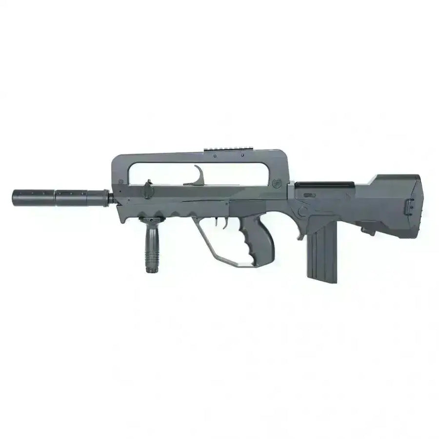DE - Famas Springer Softgun Rifle - Svart - Game-On.no