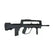 DE - Famas Springer Softgun Rifle - Svart - Game-On.no