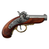 Deringer Philadelphia 1850 Replika – Lommepistol i Metall og Tre - Game-On.no