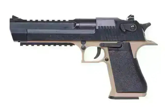Desert Eagle 50AE Fjærdrevet Airsoftpistol - TAN - Game-On.no