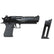 Desert Eagle 50AE Semi/Full Auto Softgunpistol CO2 - Svart - Game-On.no