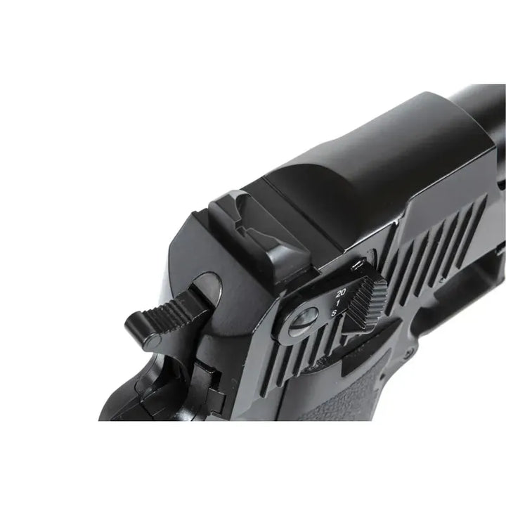 Desert Eagle 50AE Semi/Full Auto Softgunpistol CO2 - Svart - Game-On.no