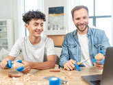 DIY09 Familie Treskjæresett - 2stk Kniver - Alt du trenger inkludert! - Game-On.no