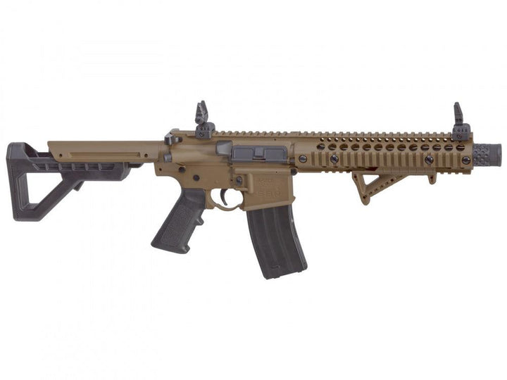 DPMS SBR Full Auto - 4.5mm Luftgevær - FDE - Game-On.no