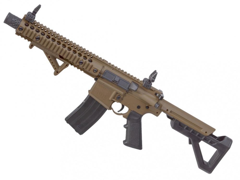 DPMS SBR Full Auto - 4.5mm Luftgevær - FDE - Game-On.no