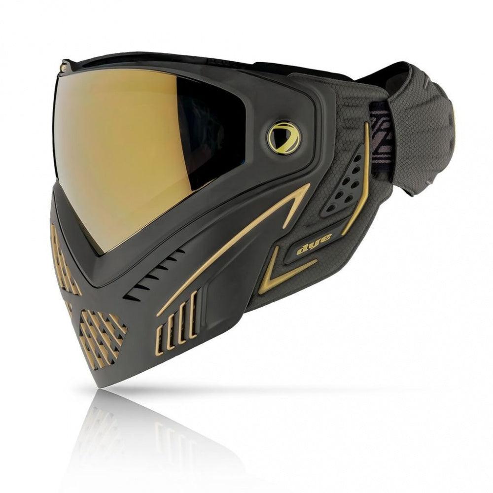 Dye i5 - Paintball Maske med Dobbeltglass- Onyx/Gold 2.0 - Game-On.no