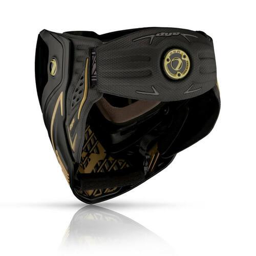 Dye i5 - Paintball Maske med Dobbeltglass- Onyx/Gold 2.0 - Game-On.no