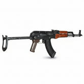 E&L - AKM-S Essential Elektrisk Softgun Rifle Full Metall - Svar - Game-On.no