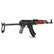 E&L - AKM-S Essential Elektrisk Softgun Rifle Full Metall - Svar - Game-On.no