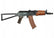 E&L - AKS74U Essential - Tre/Metall - Elektrisk Softgun - Game-On.no