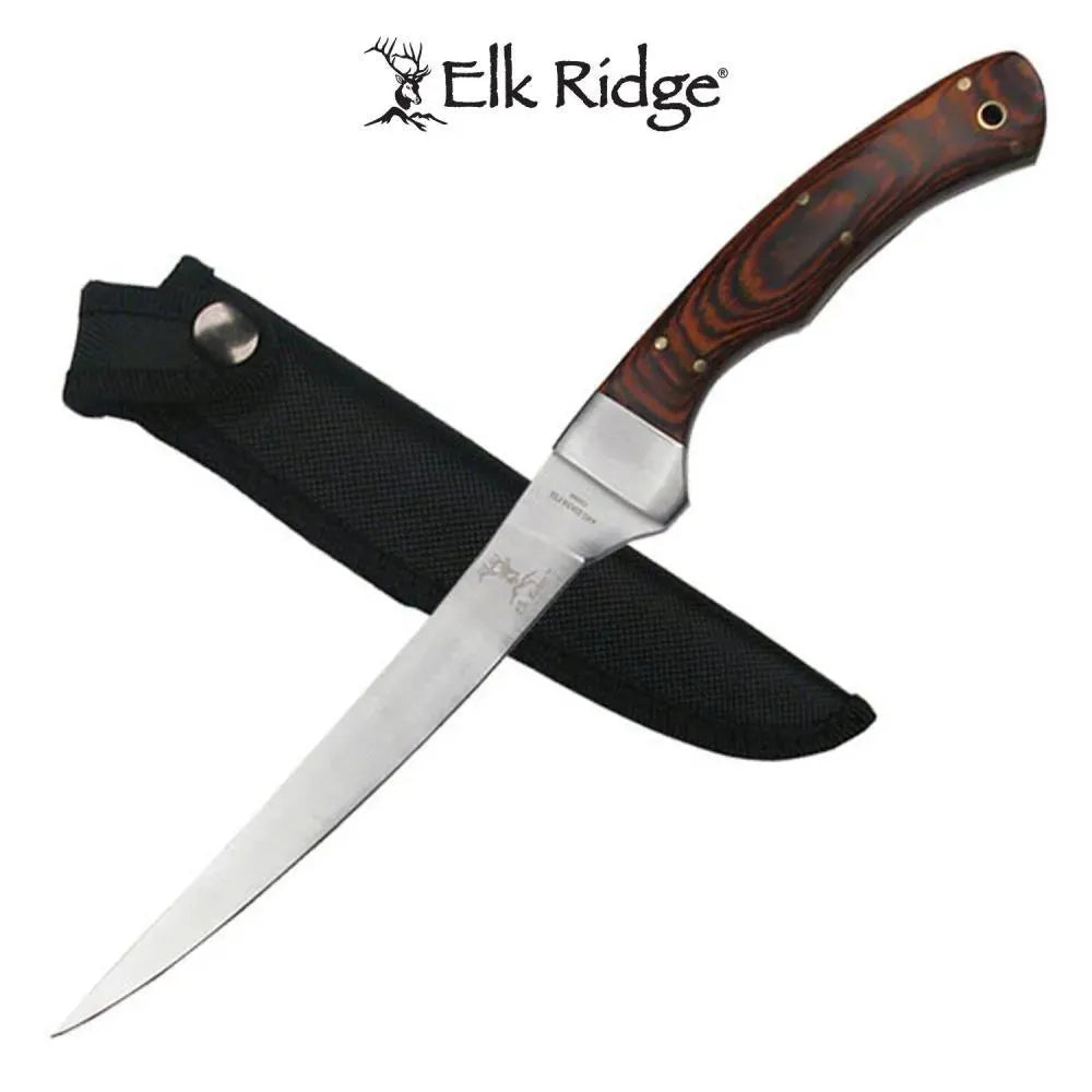 Elk Ridge Filleteringskniv - 30cm - Game-On.no