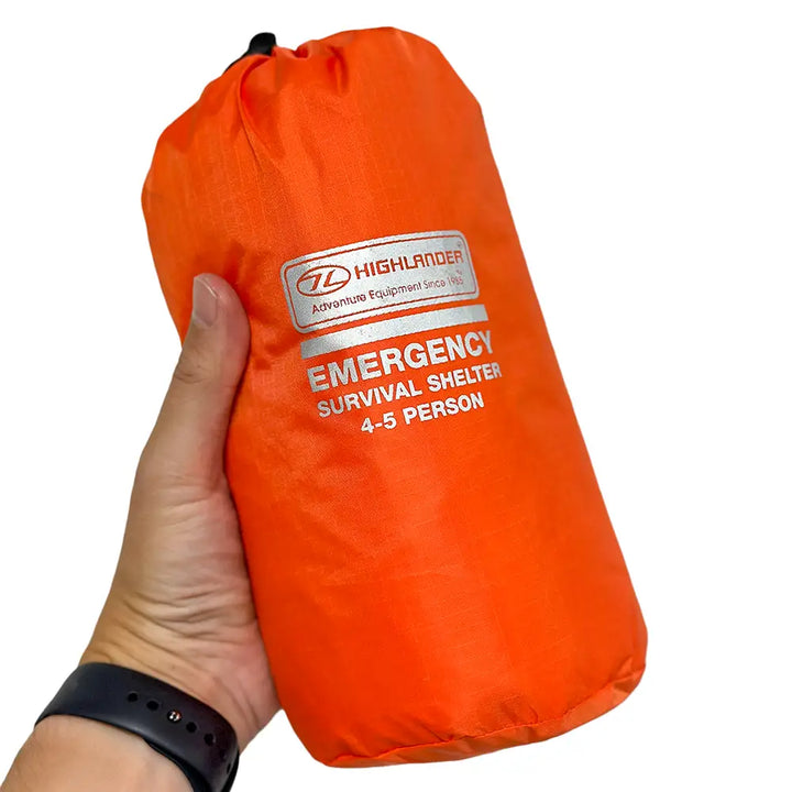 Emergency Survival Shelter / Vindsekk for 4-5 Personer