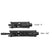 Goatguns Mini FreeFloat Handguard - størrelsessammenligning: Small 3 tommer og Medium 4,8 tommer