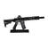 Goatguns Mini FreeFloat Handguard - Medium - montert på Goatguns mini AR på stativ