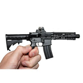 Goatguns Mini FreeFloat Handguard - Small - montert på Goatguns mini AR