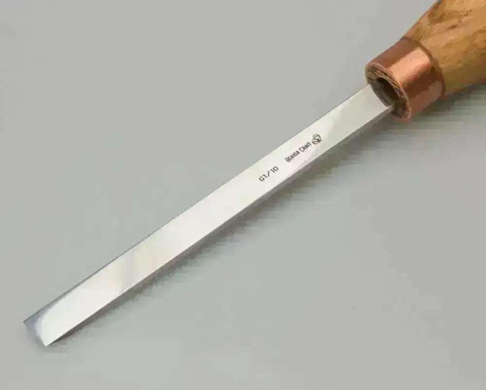 Flatt Treskjærejern 1/10 - 10mm Stemjern Snekkermeisel - Game-On.no