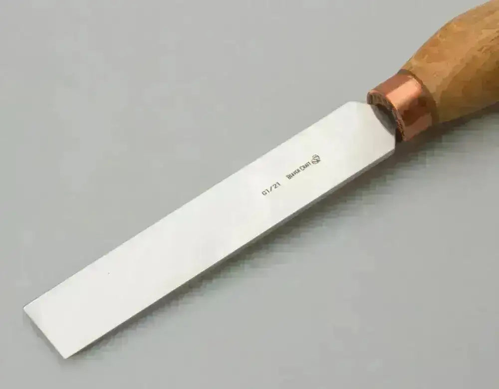 Flatt Treskjærejern 1/21 - 21mm Stemjern Snekkermeisel - Game-On.no