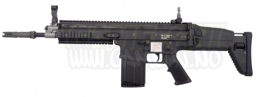 FN Herstal - SCAR-H CQC Gassdrevet Softgunrifle - Svart - Game-On.no