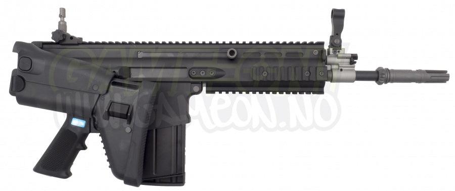 FN Herstal - SCAR-H CQC Gassdrevet Softgunrifle - Svart - Game-On.no